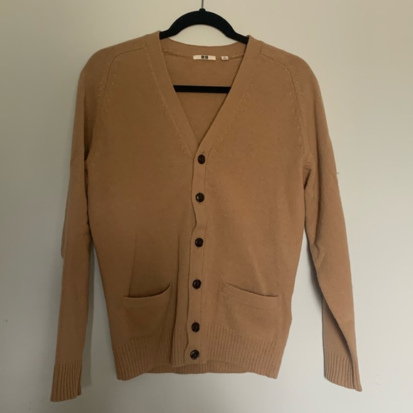 Uniqlo Camel Cardigan - Picture 1 of 4